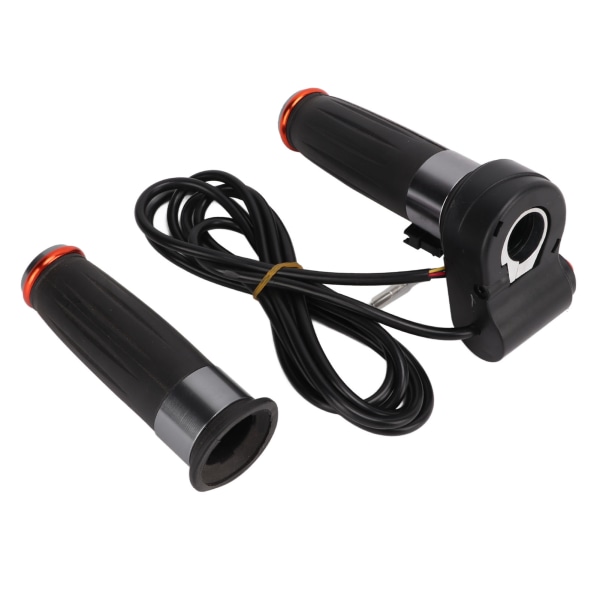 1Pair Electric Vehicle Twist Throttle Accelerator Handle Grip Double Ring Handle Grips Set