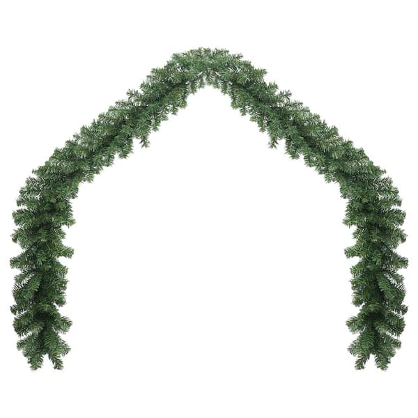 vidaXL Julkrans PVC 5 m Grön green