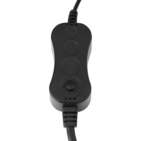 10W Akvarium LED-lys Vandplanter vokser fiske-tank Klip Lampe Belysning (sort)