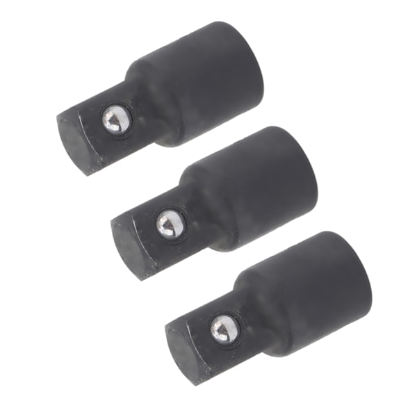 3 kpl Hylsadapter 3/8 - 1/2 Kiintoavaimennuolen Muunnin High Carbon Steel Conversion Tool