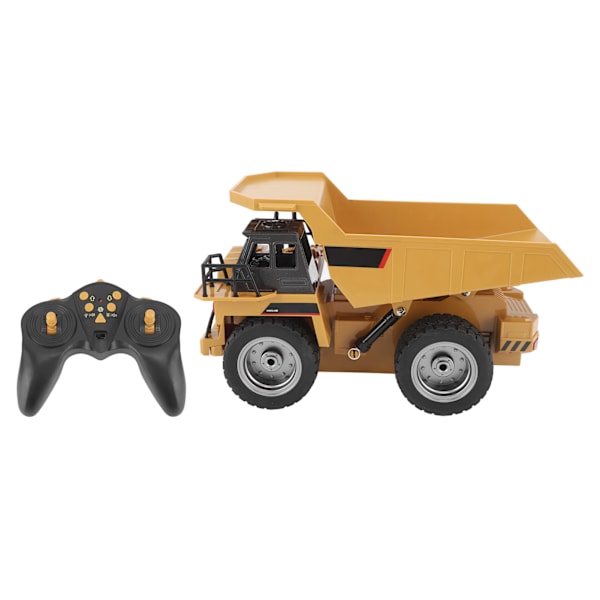 Kauko-ohjattava Dumper-lelu Metalli RC Rakennusajoneuvo 1:18 2,4G 9-kanavainen täysi toiminnallinen