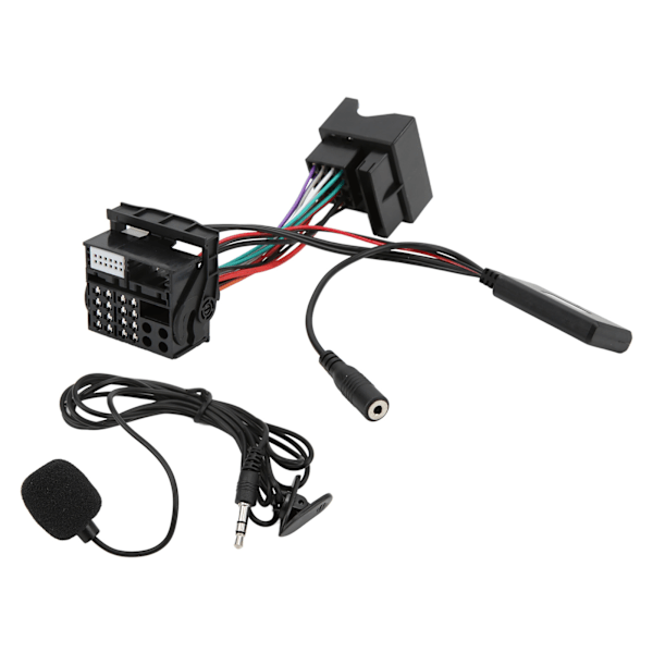 Bluetooth 5.0 AUX -liitäntä stereokaiuttimen adapteri RCD310 RCD510 RNS510 -malleille virtajohdolla