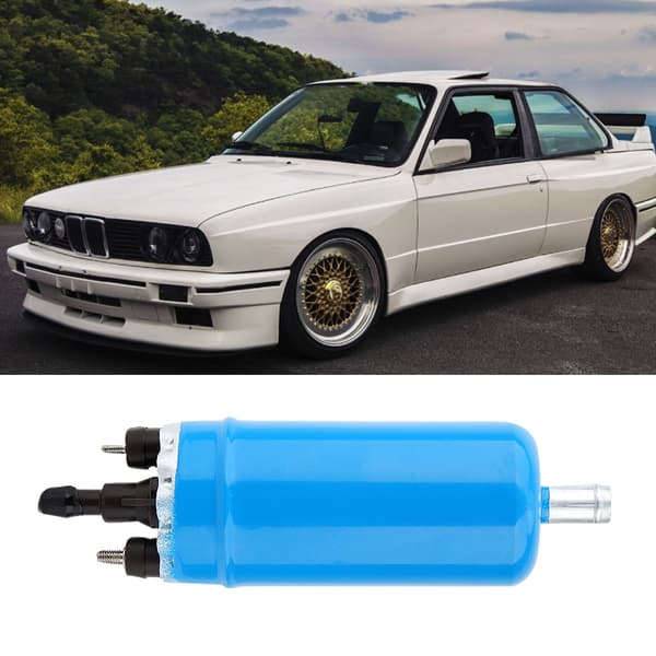 Elektrisk högtrycksbränslepump för fordon i E-serien - 12V, inline, med installationssats (0580464070)