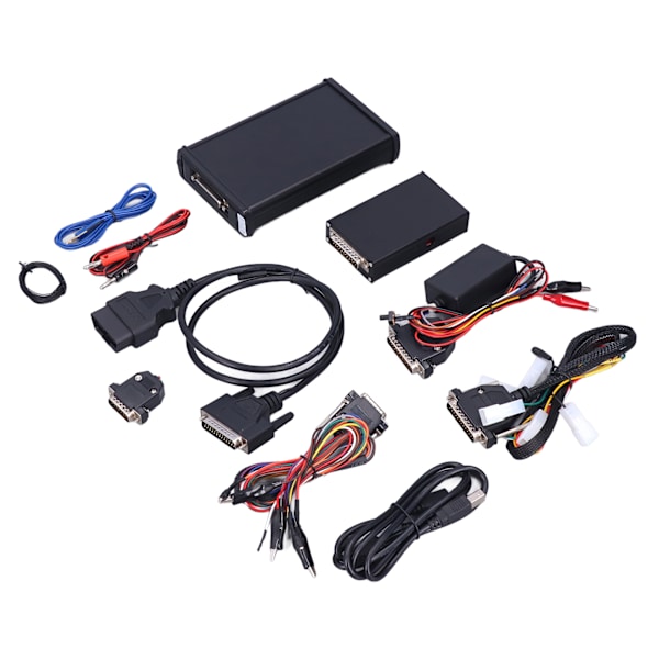 Online ECU-programmeringsdiagnosverktyg V2.8 Röd PCB 12V/24V Universal för bilar Lastbilar Traktorer Motorcyklar