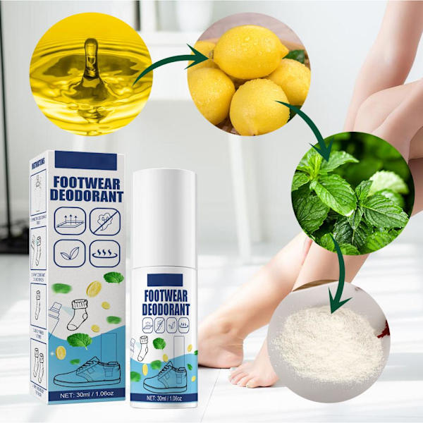 Jalkakenkien Deodoranttisuihke Hajunpoistoaine Jalkakenkien Deodoranttisuihkeelle