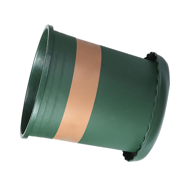 Plantkruka Gallon Kruka PP Multifunktionell Rundplantering Planta Transplantation Perforerad plastblomkruka Grön Kruka 2 Gallon 9,06x8,66x7,48in
