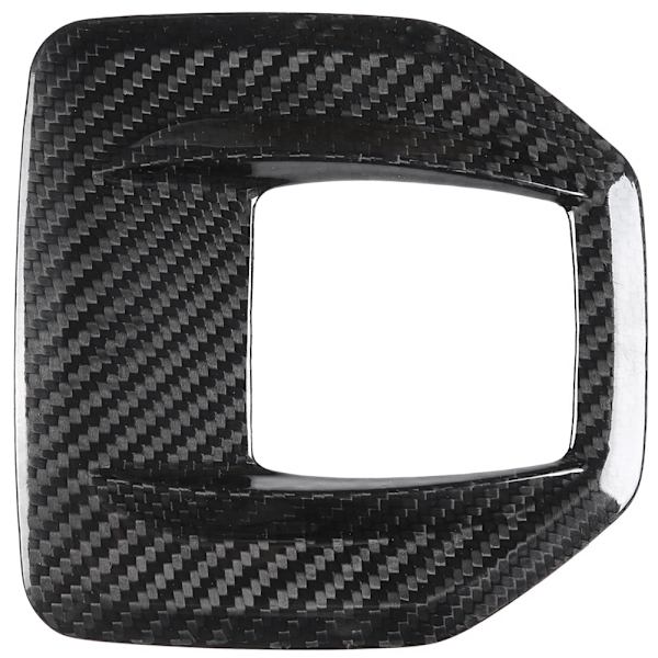 Kolfiber Center Console Växelspak Panel Cover Trim för Alfa Romeo Giulia Stelvio 17‑19