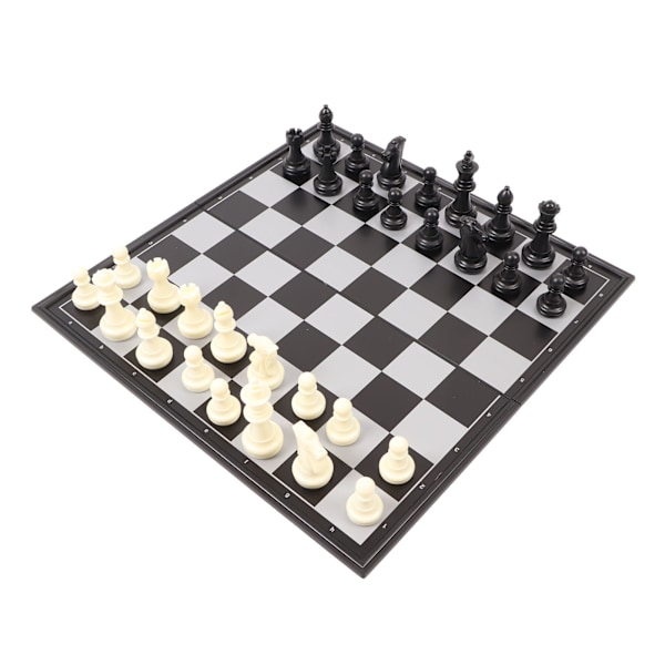 Magneettinen shakkilauta selkeällä kuviolla, kannettava suuri shakki taittuva pelimatkailua varten 13 X 13 tuumaa