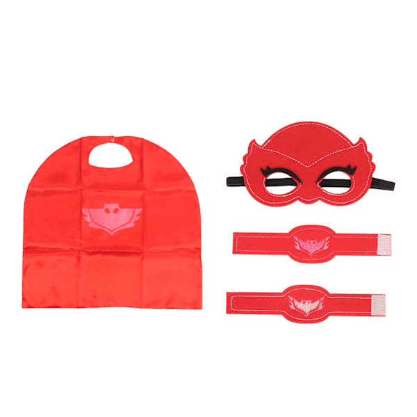 Sankariviitta Kasvonaamio Hauska Innovatiivinen Lasten Halloween Cosplay Viitta Rannekkeilla Halloween Joulusyntymäpäiväjuhliin