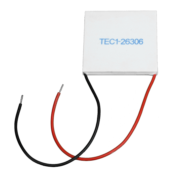 Termoelektrinen jäähdytyslevy Puoliohjainjäähdytin Jäähdytyselementti TEC1-26306 50 x 50 mm 24V 6A