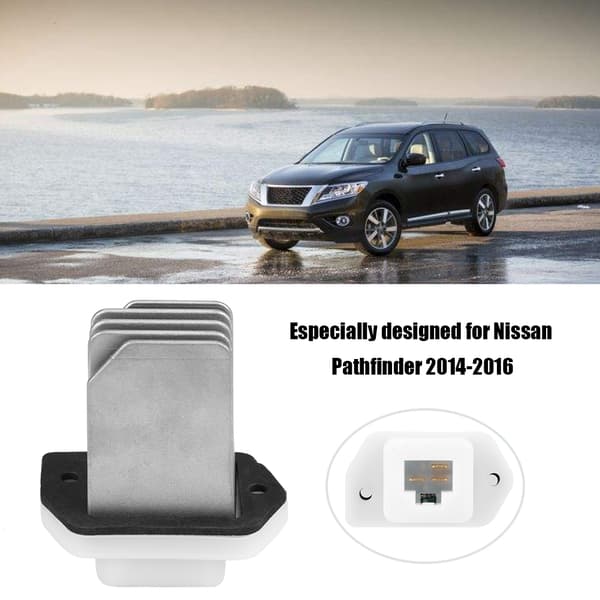 Bilmotor Køling Kølerblæser Motorstrømbryder Blæsermodstand til Nissan Pathfinder 2014-2016