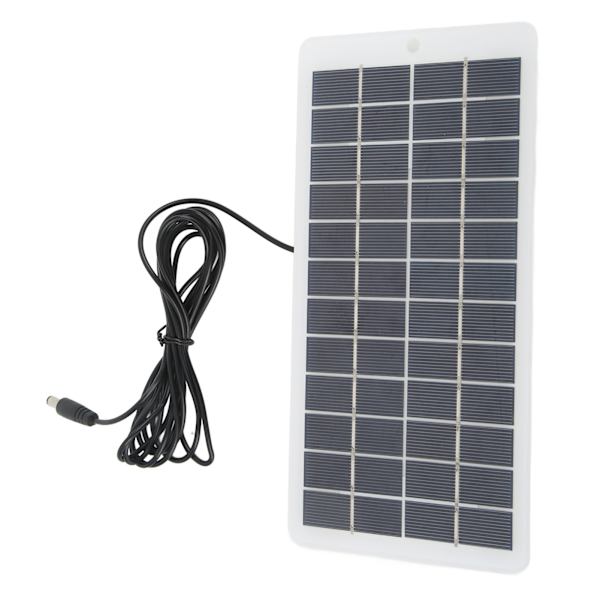 Bærbart solpanel højeffektivt vejrbestandigt solcelleoplader med DC-interface til trafiklys 5W 12V