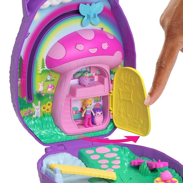Polly Pocket Hedgehog Mom Baby multifärg Multifärg multicolor