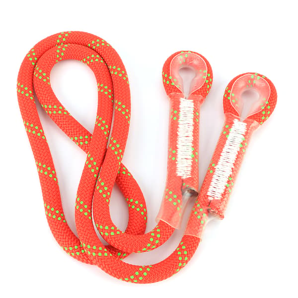 120 cm klätterrep bromsande överlevnad anti-fall lina klätterslinga orange