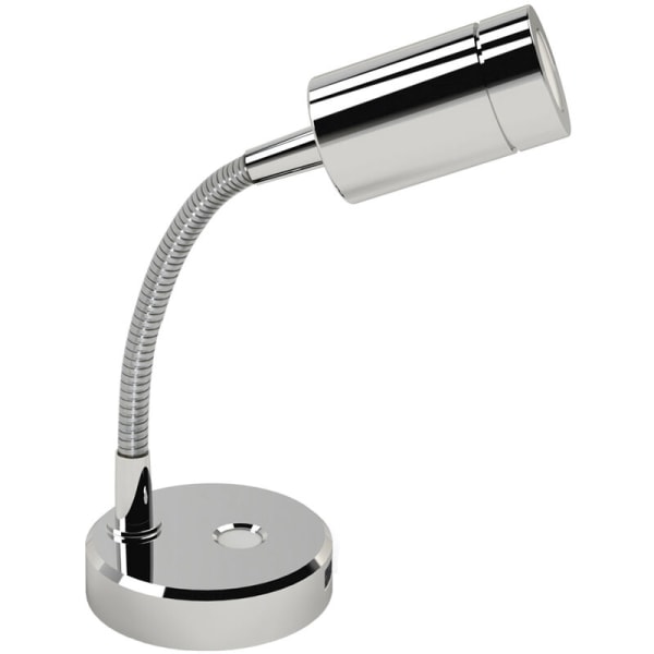 Läslampa för husbil/yacht/hytt LED-läslampa med friroterande pekknapp USB 3300K varmvit