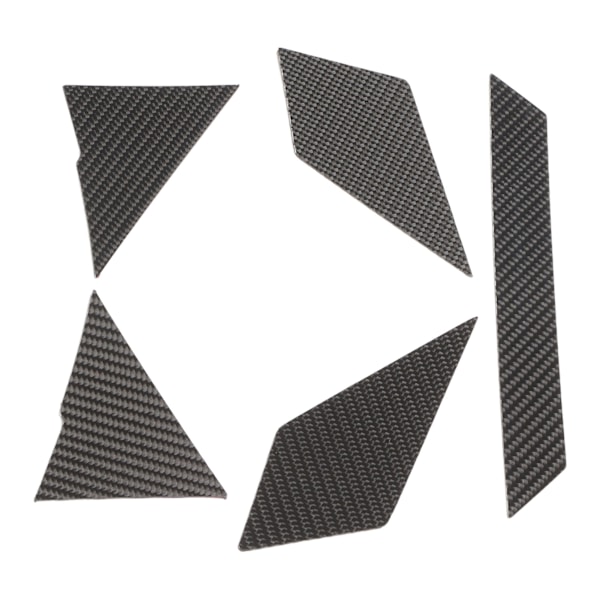 5 stk UTV Front Face Panel Trim Karbonfiberutskifting for Polaris RZR PRO XP 2021 og fremover