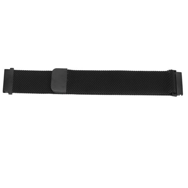Rostfritt stål klockarmband 18mm armband utbytesarmband för Huawei GT2 Smartwatch Svart