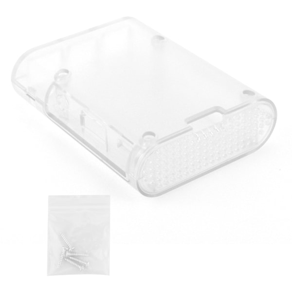 ABS Beskyttelsesetui Cover Frostmat Transparent Etui Komponent til Raspberry Pi 3B 3B+