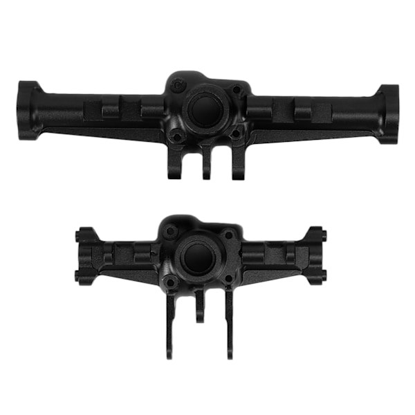 RC framaxelhus kåpa Set CNC-bearbetad Heavy Duty RC biluppgraderingsdelar för Traxxas 1/18 RC bil svart