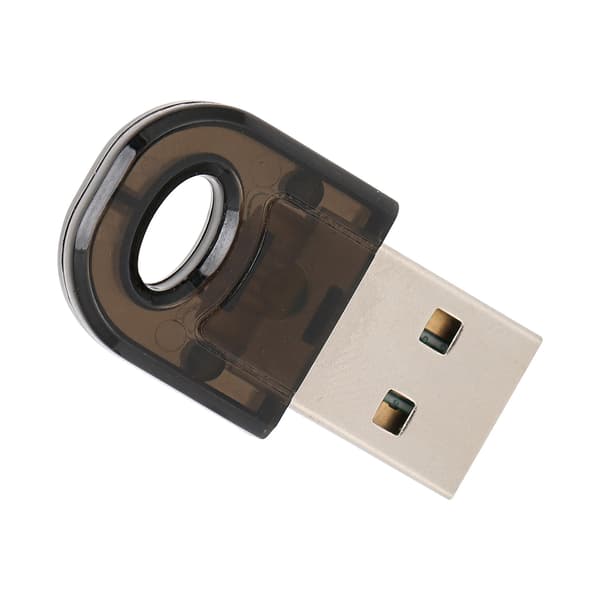 Bluetooth 5.0 USB-adapter - høyhastighet 3 Mbps, importert RTL8761B-chip, svart, med CD for datamaskin
