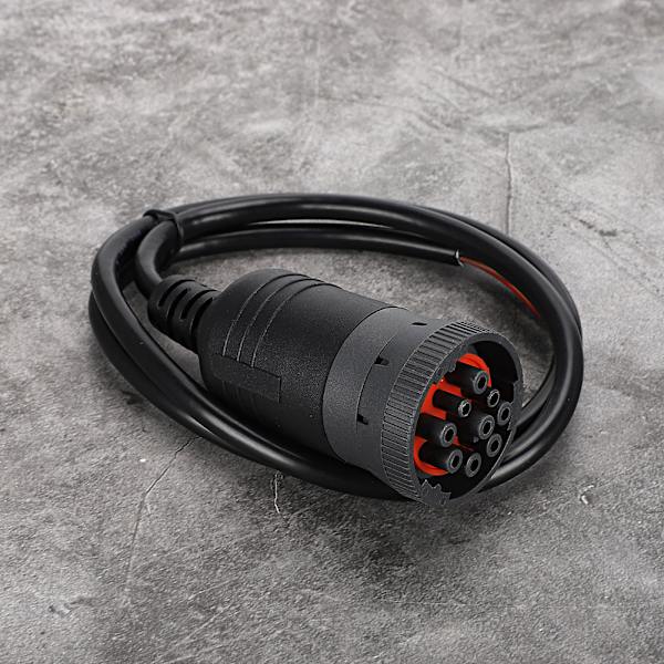 J1939-9Pin diagnoskabeladapterkontakt för Cummins Universal Truck Accessory