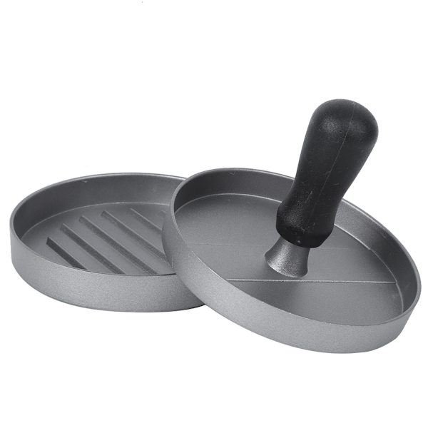 Zink Aluminiumlegering Non-stick hamburgerpressmaskin Verktyg för att göra biffar till kökstillbehör
