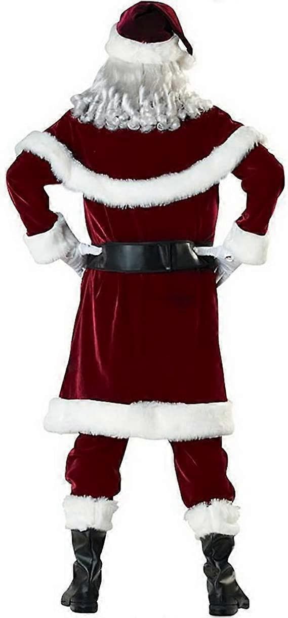 8PC Julemandskostume Julemandskostume Plus Size FR M-5XL
