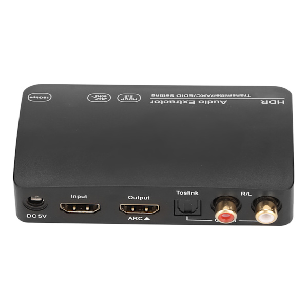 HDR HD Multimedia Interface Sound Extractor HD 4K 60Hz RCA HD Multimedia Interface Bluetooth-sender til TV PC