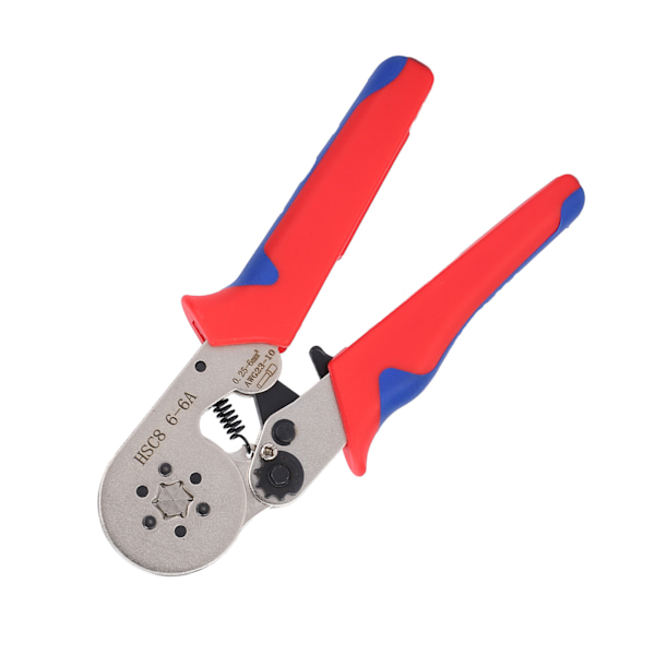 Spærrekrympetang 6 dorn VE Tube Terminal Crimping Hurtigudløsning Manuelt Værktøj HSC8 6‑6A