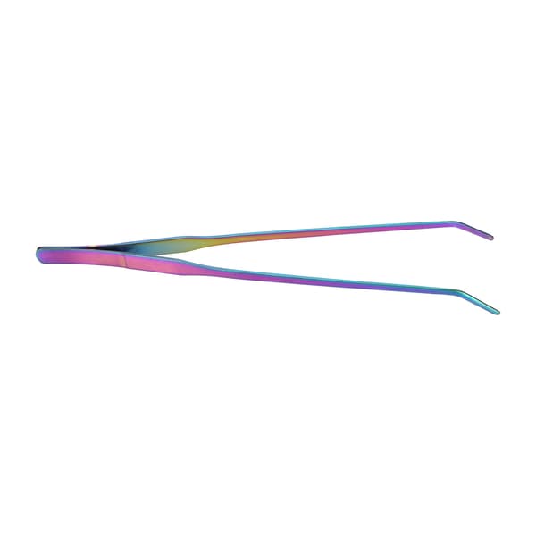 Akvariepincet i rustfrit stål 27 cm buede tang