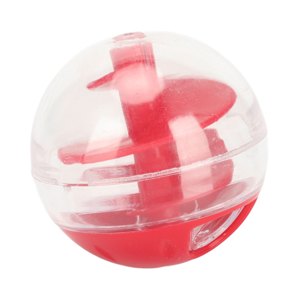 Cat Treat Dispensing Ball Bittålig Interactive Pet Slow Feeder Pusselboll för kattunge