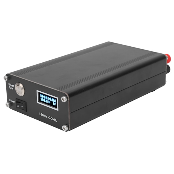 Antenntuner Aluminiumlegeringstestare C typ 1,8‑30Mhz ATU‑100 HAM 10‑15VDC