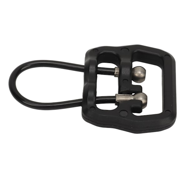 QD Wire Loop Black Quick Release i rostfritt stål Quick Loss Jaktspänne för 25 mm stridsrem utomhusäventyr