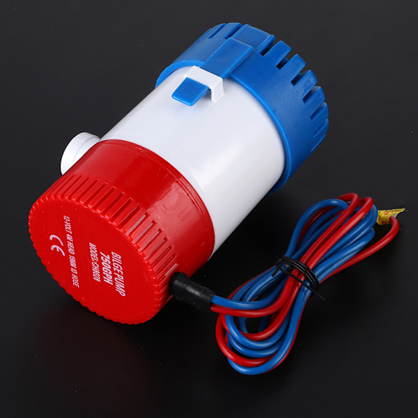 750GPH DC Drænpumpe Marinetilbehør G750-0112V