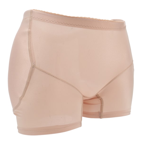 Bløde åndbare Hip-løfttrusser Butt Lifter Kvinder Polstrede Butt Body Shaping Underwear Hudfarve L