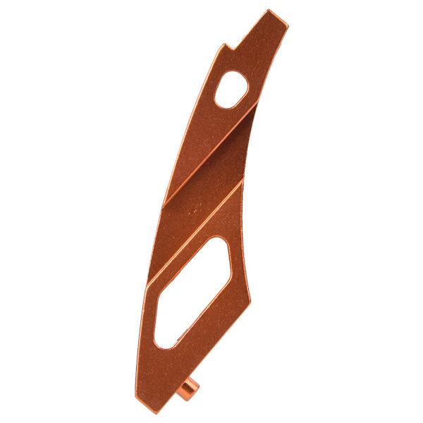 Sett med aluminiumsbraketter for frontchassis til RC HIP 1/8 Ken Block Gymkhana (WR80014OR Oransje)