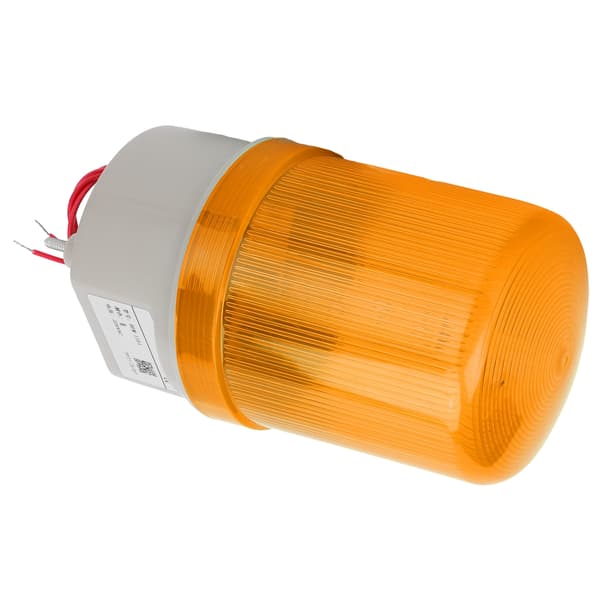 Gul LED Blinkende Nødlys 220VAC BEM 1101