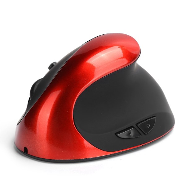 Optisk Vertikal Mus Trådløs 3. Generasjon Høyre Hånds Ergonomisk Grep Kontor Gaming Datamus Rød