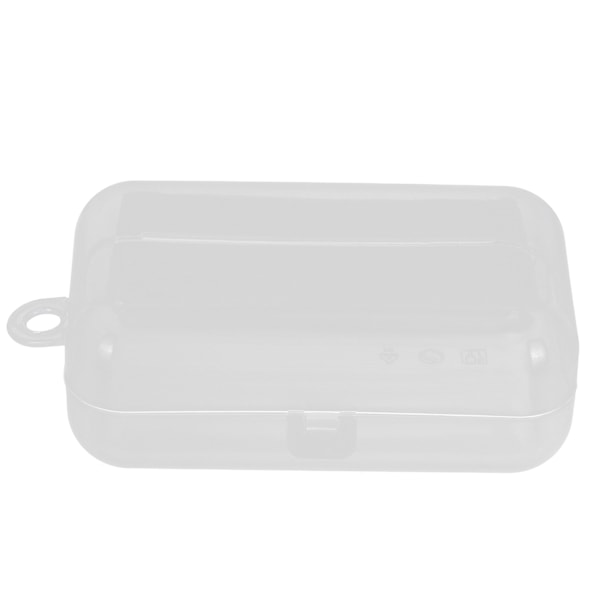 Transparent ansikts Jawline Trainer Box förvaringsväska Behållare för Jawline träningsboll L 13 x 8 x 5 cm / 5,1 x 3,1 x 2in