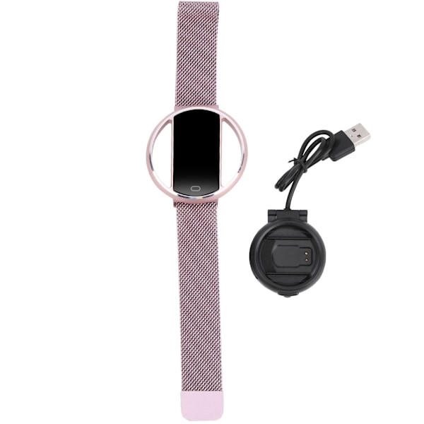 Smart Sportarmband Vattentätt Fitness Smartwatch Bluetooth Health Monitoring Smart BandPink