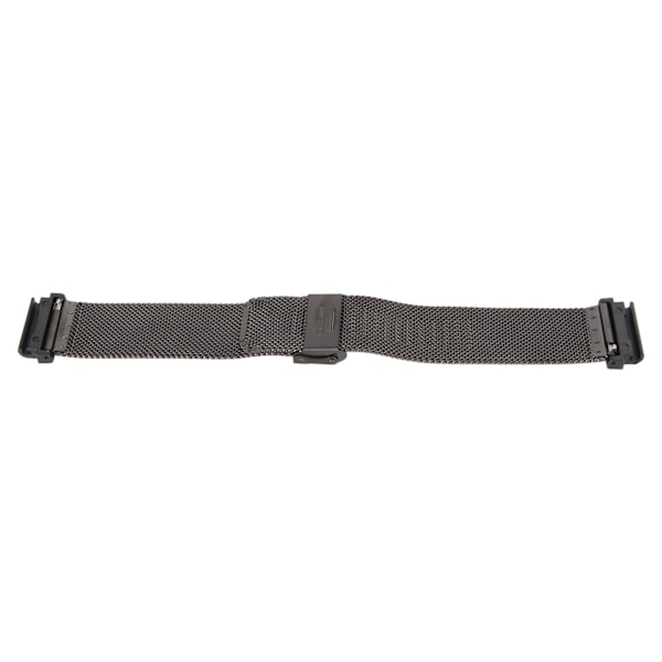 Urrem 22 mm mesh i rustfrit stål Justerbar udskiftningsrem til Amazfit Falcon T-REX 2 Ultra Sort