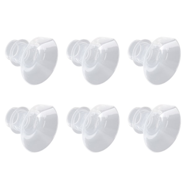 6st flänsinsatser Handsfree bystpump Bärbar Portable Spectra 24mm Shields Flänsar 15mm / 0.6in