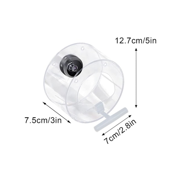 Smart Bird Feeder Night Vision Hängande fågelmatare med kamera för utomhusbruk