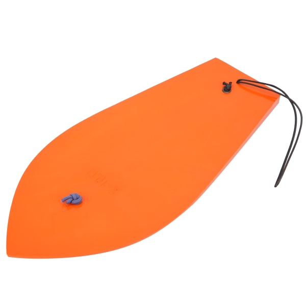 Plastisk fiske trolling dykkebrett oransje farge bærbar verktøy tilbehør for fiskebåt 290mm/11.4in