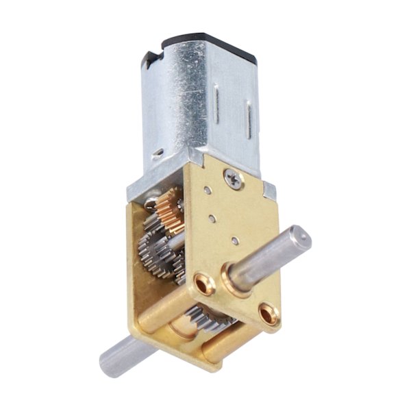 JGYN20 DC-nopeusreduktor Metallimoottori Alhainen Melu Mini-vaihteisto Moottori DIY-robotleluille (381 rpm)