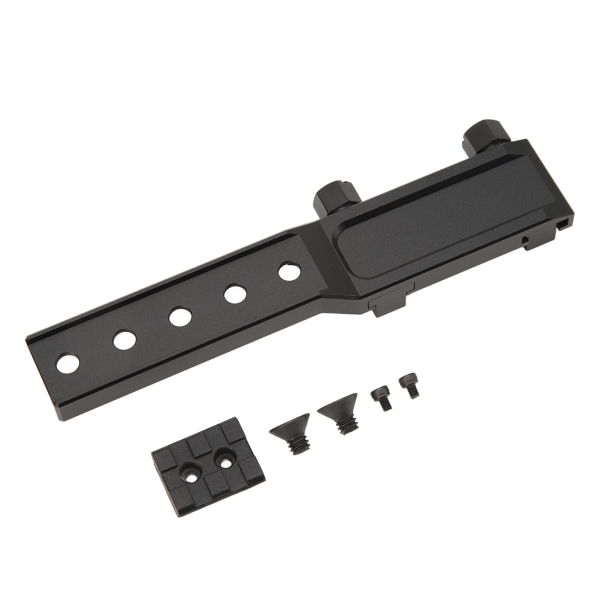 Rail Scope Mount SH720 Aluminiumlegering Rail Mount Base Adapter Kit til skydevåben Sort