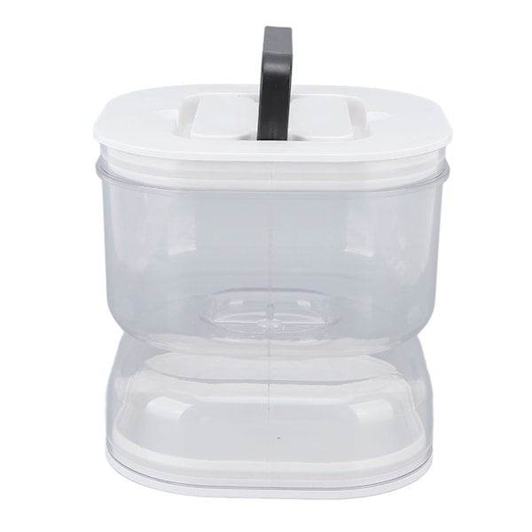 Pickleburk med sil Vend lækagesikker Pickle Juice Separator Glas Olivenoliebeholder til hjemmet