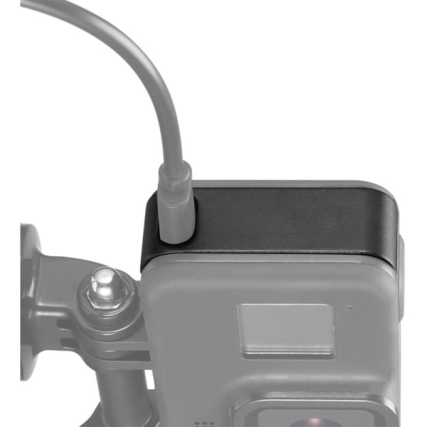 Kamera batterifack Cover Type-C Quick Release Laddningsport Cover Kompatibel med GoPro Hero 8 Black, Modell: Svart
