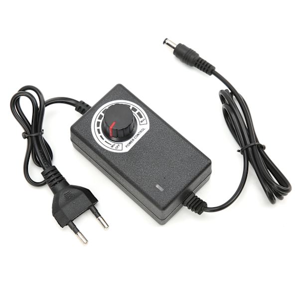 DC Hastighetsregulator Strømforsyning Adapter Justerbar Strømforsyning Adapter for Motor Hastighetsregulator EU-kontakt 100V-240V
