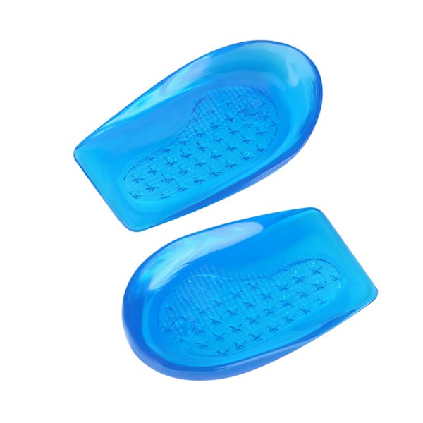 Silikongel O/X Benkorrektion Innersulor Fot Orthotic Arch Support Skor Insatskuddar Hälkopp